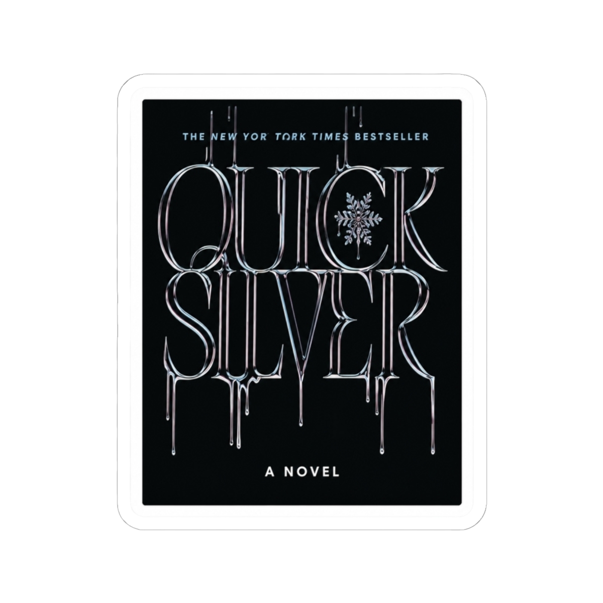 Quicksilver Callie Hart Book Sticker - alternate angle 2, merchandise