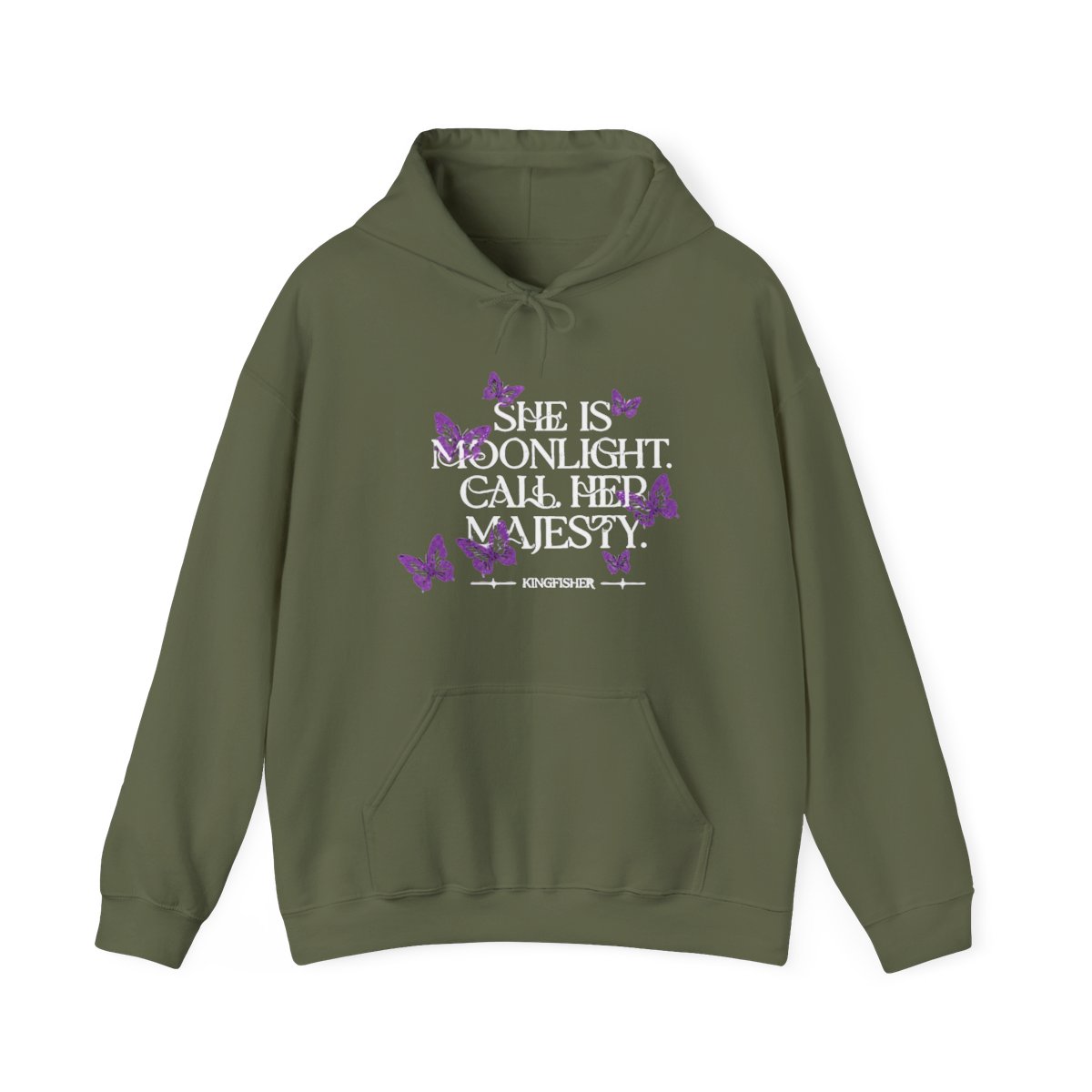 Quicksilver Kingfisher Hoodie, Inspired Book Lover Merch, Fantasy Bookish Hoodie, Quicksilver Callie Butterfly Hart Shirt | Callie Hart - alternate angle 4, merchandise